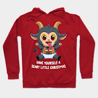 Cheeky Krampus Holiday Greetings Hoodie